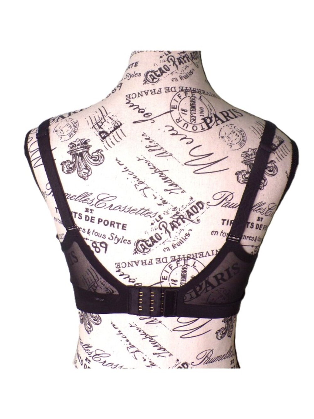 🆕CHANTELLE Pure Lace Lightweight Underwire T-Shirt Bra 34DD Black #C18IN3-011 - Picture 8 of 10